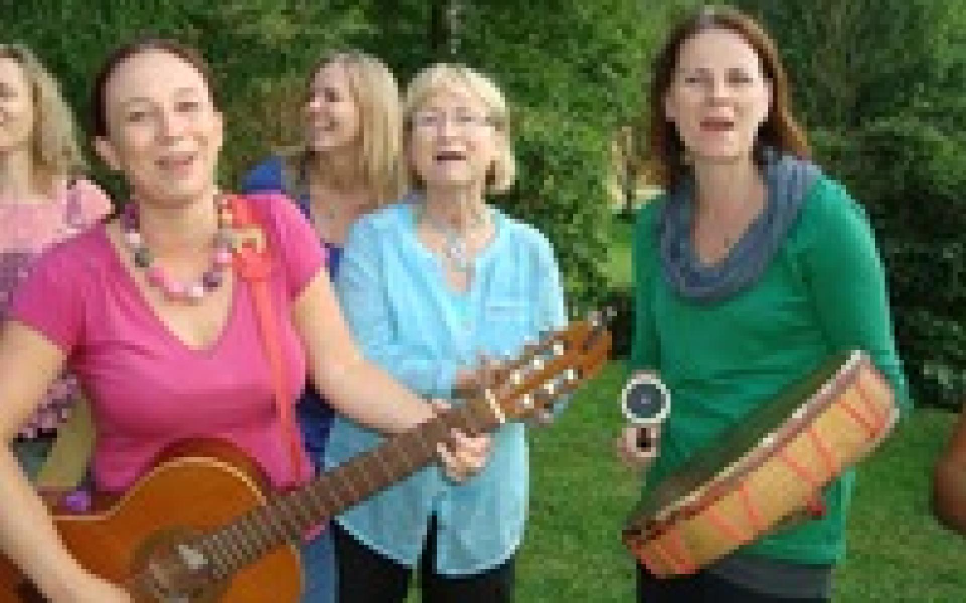 Singen voll Freude